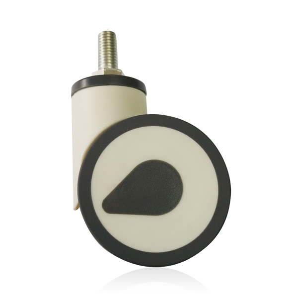 3'' medical caster with screw