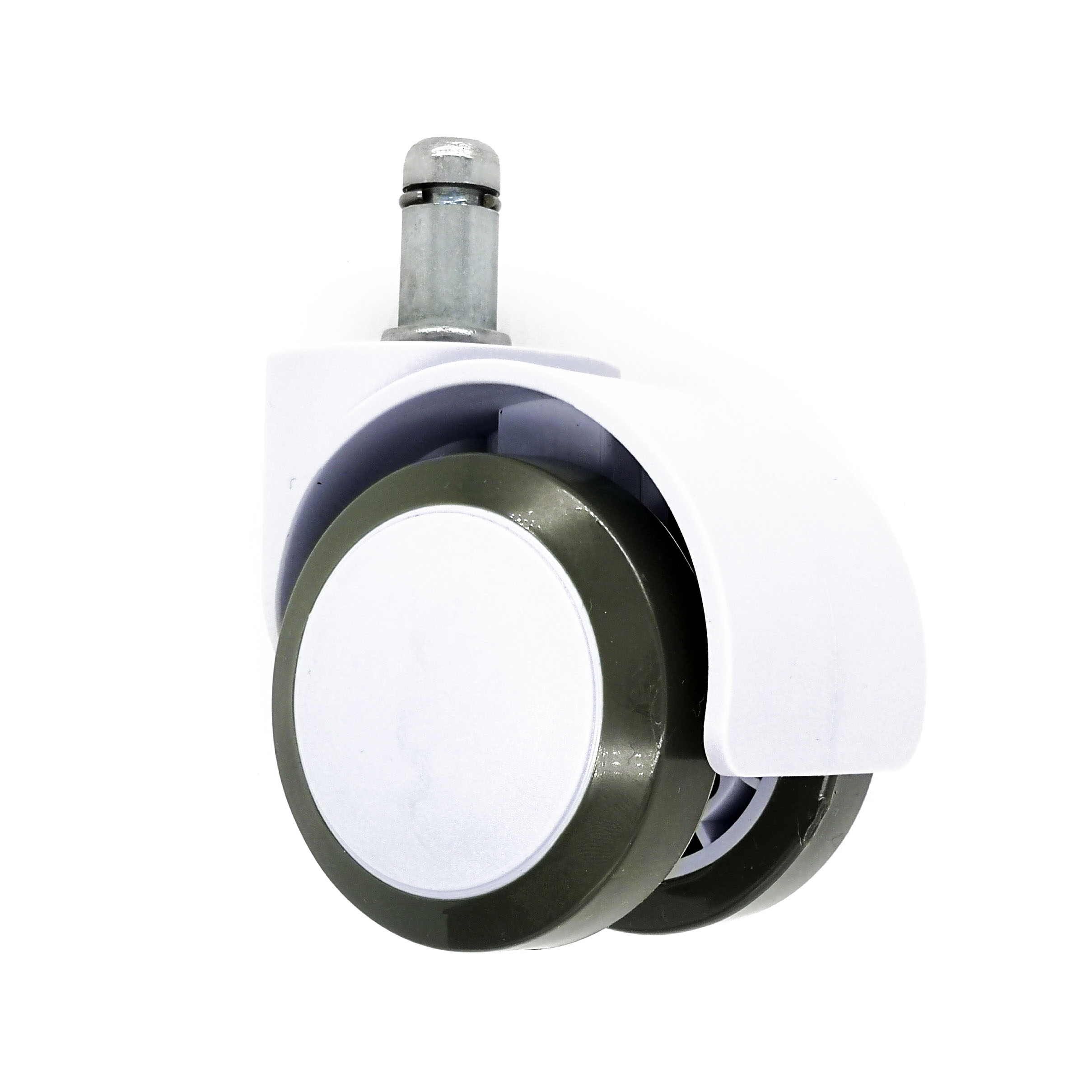 2'' colorful twin wheels caster with pin