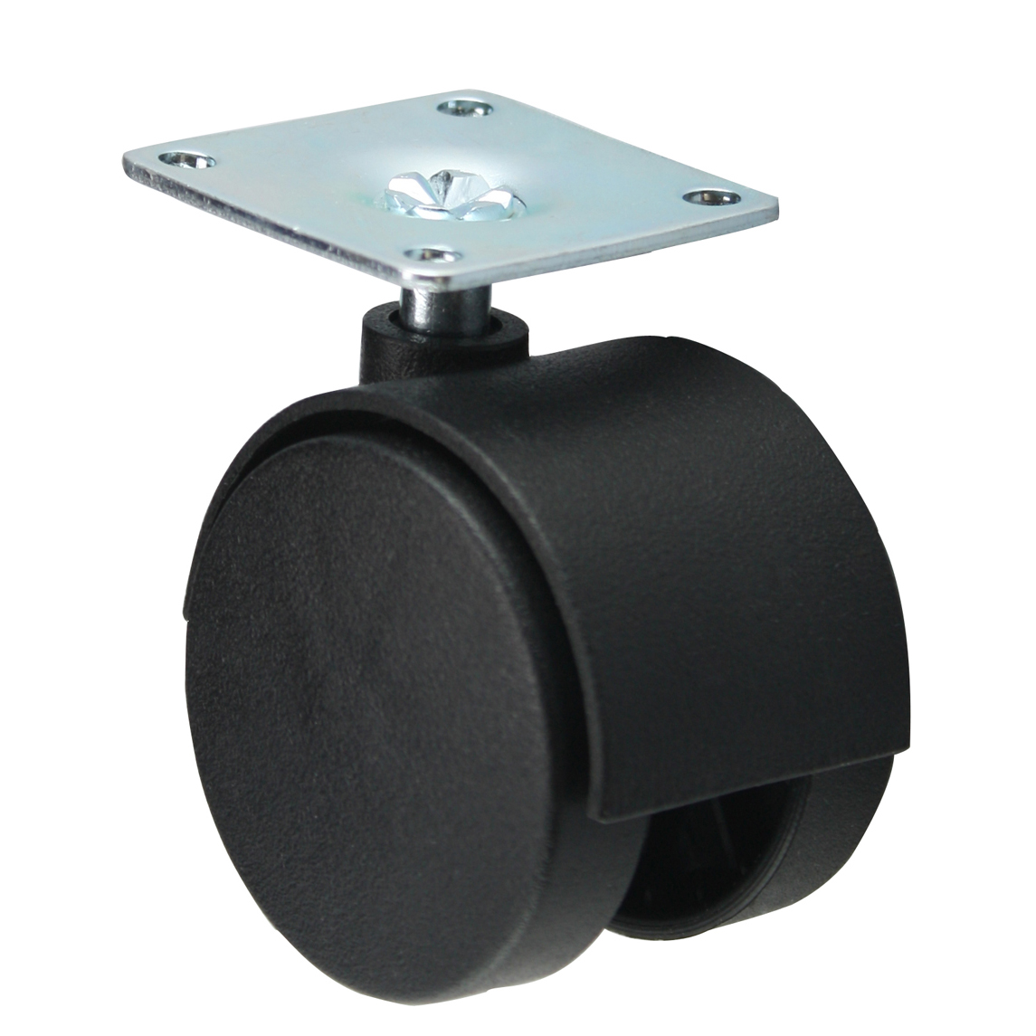 2'' twin wheels caster with plate
