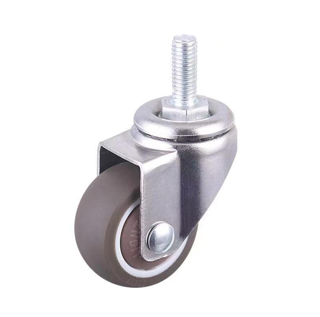 32 mm TPE Wheel Swivel Caster with stem without brake