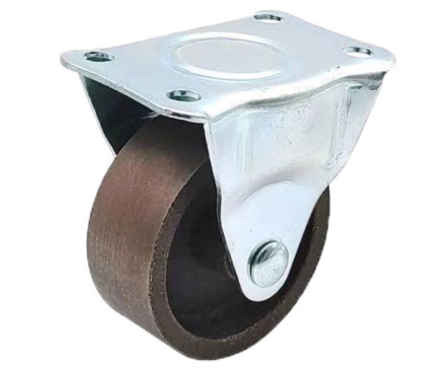 40 mm Cast Iron Wheel Rigid Caster 