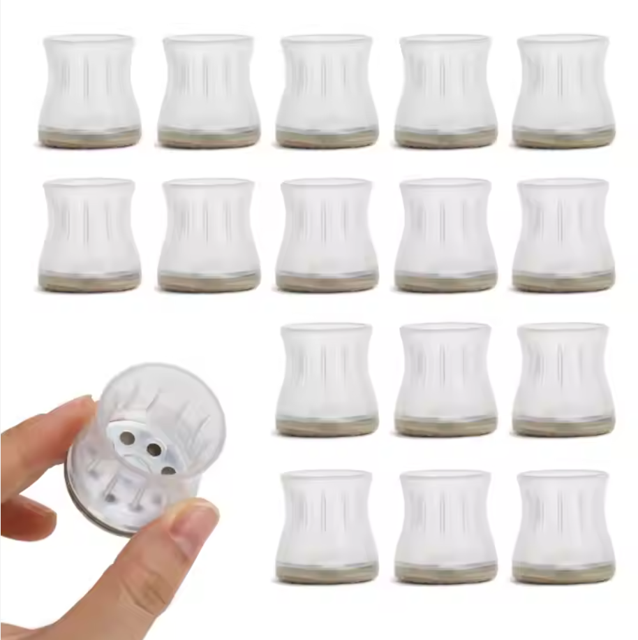 Felt Base Round Chair Leg Tips