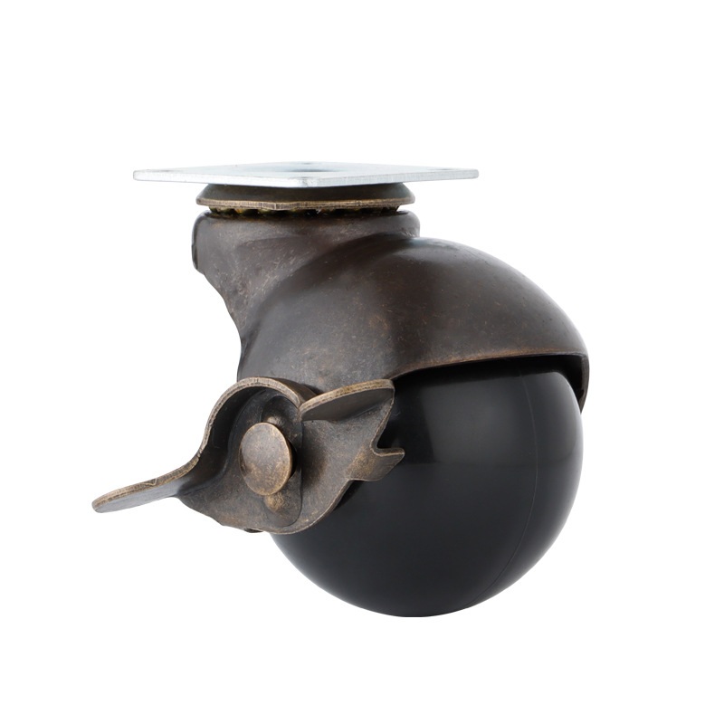 50 mm PP Ball Caster with brake