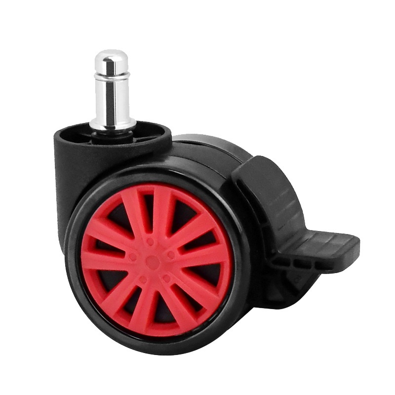 60 mm Twin Wheel Transparent Caster