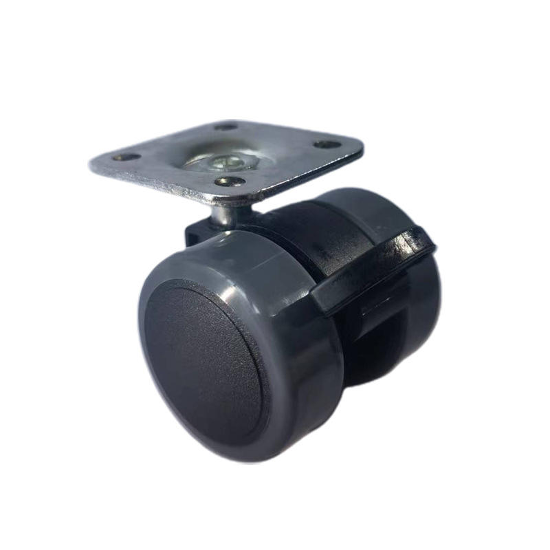 37mm Twin Wheels Caster with brake